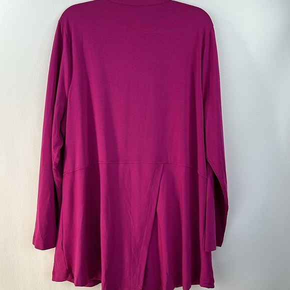 Soft Surroundings Long Sleeve Full Zip Saffron Jacket - Picture 6 of 12